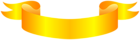 Oval Banner Yellow PNG Clipart