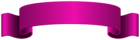 Pink Banner Classic PNG Clipart