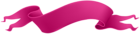 Pink Banner_Deco Transparent PNG Image