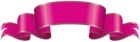 Pink Banner Decorative PNG Clip Art Image
