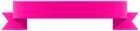 Pink Banner PNG Transparent Clipart