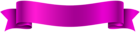 Pink Banner Transparent Clip Art Image