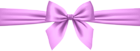 Pink Bow Transparent PNG Clip Art