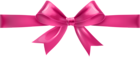 Pink Bow Transparent PNG Clip Art