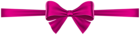 Pink Bow with Ribbon Clipart Image
