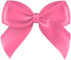 Pink Cute Bow PNG Clipart