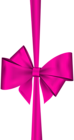 Pink Deco Bow PNG Clip Art