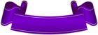 Purple Banner Transparent Clip Art