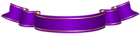 Purple Banner Transparent PNG Clip Art
