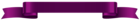 Purple Banner Transparent PNG Clip Art