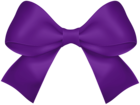 Purple Bow Decoration PNG Clipart