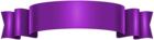 Purple Classic Banner Transparent Clipart