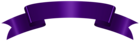Purple Shining Banner PNG Transparent Clipart