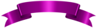 Purple Shining Banner PNG Transparent Clipart