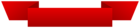 Red Art Banner PNG Clipart