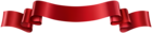 Red Banner PNG Clip Art Transparent Image