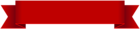 Red Banner Transparent PNG Clip Art Image