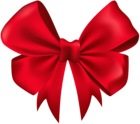 Red Beautiful Bow PNG Clip Art Image