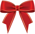 Red Bow Deco PNG Clipart