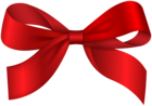 Red Bow Decor Clipart
