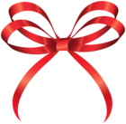 Red Bow Decorative PNG Clipart Image