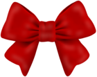 Red Bow PNG Transparent Clipart