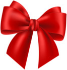 Red Bow Transparent Clip Art Image