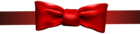 Red Bow Transparent PNG Clip Art
