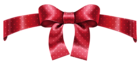Red Dotted Bow PNG Clipart Picture