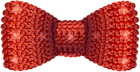 Red Sequin Bow Transparent Clip Art