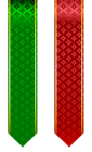 Red and Green Band Set PNG Clipart