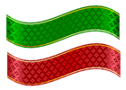Red and Green Strip Set PNG Clipart