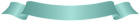 Sky Blue Banner PNG Clipart Image