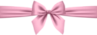 Soft Pink Bow Transparent PNG Clip Art