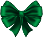 Stylish Green Bow PNG Clipart