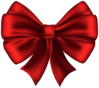 Stylish Red Bow PNG Clipart