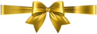 Yellow Bow Clip Art Deco Image