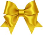 Yellow Bow PNG Image