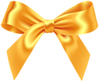 Yellow Bow Transparent PNG Clipart