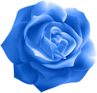 Blue Rose Deco Clip Art
