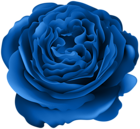 Blue Rose Deco Transparent Image