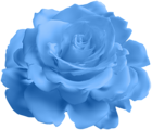 Blue Rose Transparent Clip Art Image
