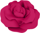 Dark Pink Rose PNG Transparent Clip Art