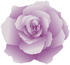 Deco Purple Rose PNG Clipart