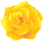 Deco Yellow Rose PNG Clipart