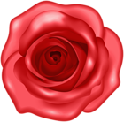Decorative Red Rose PNG Clipart
