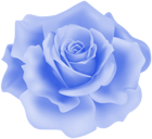 Delicate Blue Rose PNG Clipart
