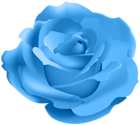 Pretty Blue Rose PNG Clipart