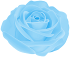 Pretty Blue Rose PNG Transparent Clipart