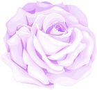 Purple Soft Art Rose PNG Clipart